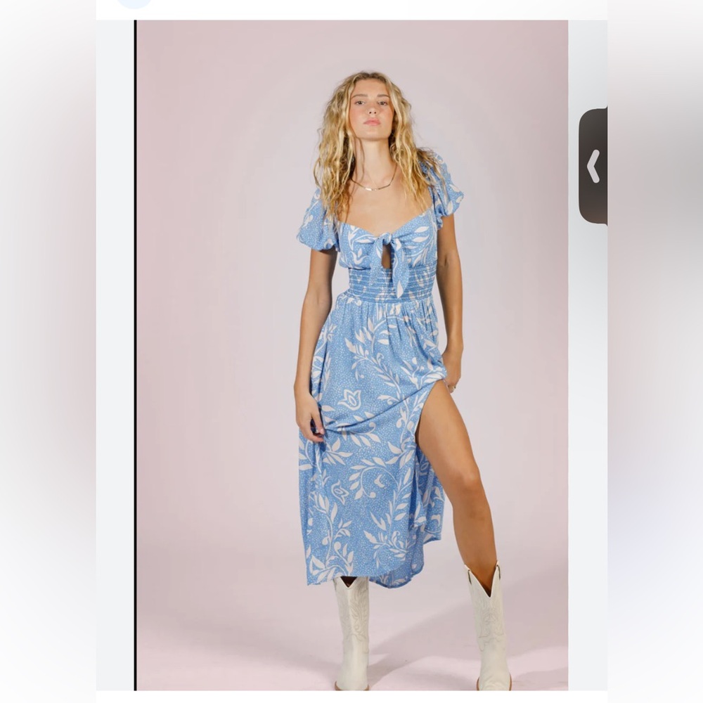 BOG blue dress